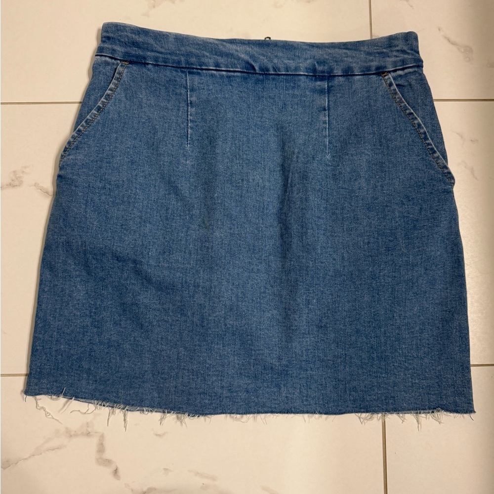Forever 21 Blue Denim Skirt